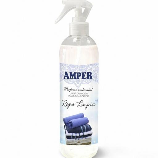 Ambientador Ropa limpia Amper 500 ml. [0]