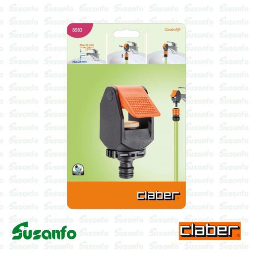 Adaptador para grifos sin rosca Claber Koala Quick-Click 8583 [1]