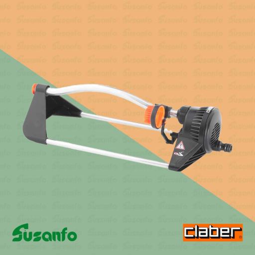 Aspersor oscilante Claber Compact 160 Promo 8740 para jardín hasta 180 m² [0]
