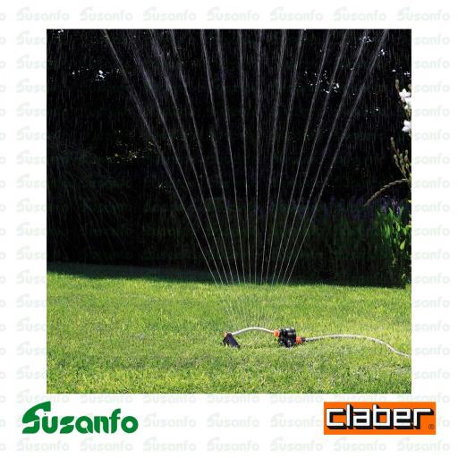 Aspersor oscilante Claber Compact 160 Promo 8740 para jardín hasta 180 m² [2]