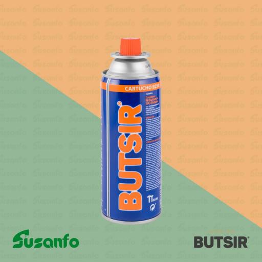 Cartucho de gas Butsir B-250 227 g | para cocinas y sopletes [0]