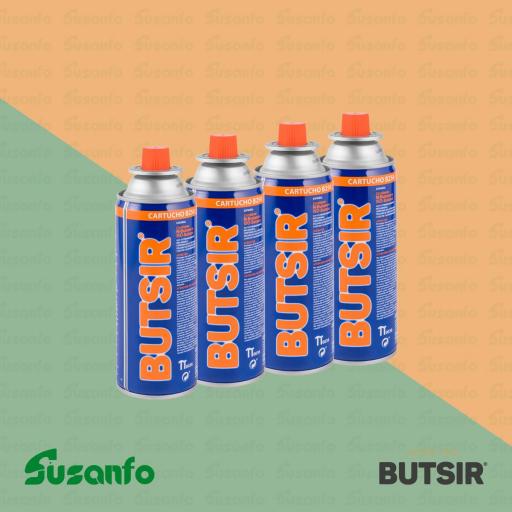 Cartucho de gas Butsir B-250 227 g | para cocinas y sopletes [1]