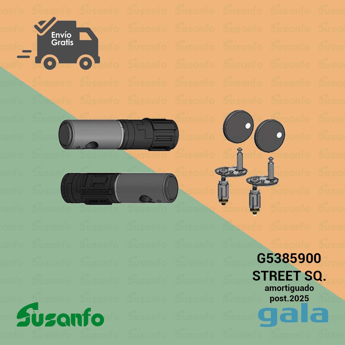 Bisagras amortiguadas Gala Street Square G5385900 originales