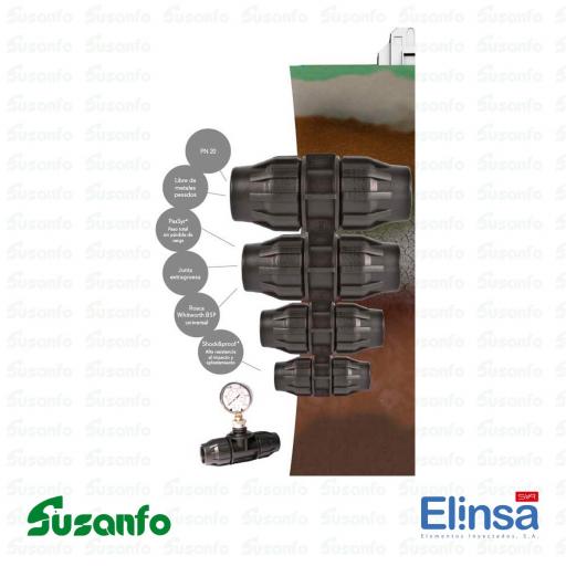 Te Igual Elinsa – Fitting de polietileno de Alta Calidad para Redes de Agua y Tuberías [2]