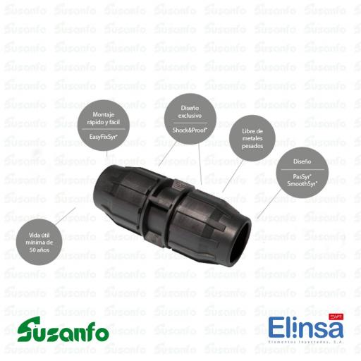 Te Igual Elinsa – Fitting de polietileno de Alta Calidad para Redes de Agua y Tuberías [3]