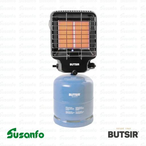 Estufa de gas portátil Butsir Barrachina para bombona azul | piezo + doble seguridad [2]