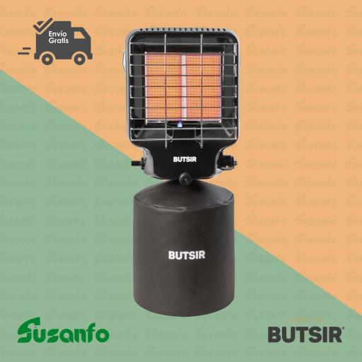 Estufa de gas portátil Butsir Barrachina para bombona azul | piezo + doble seguridad [0]