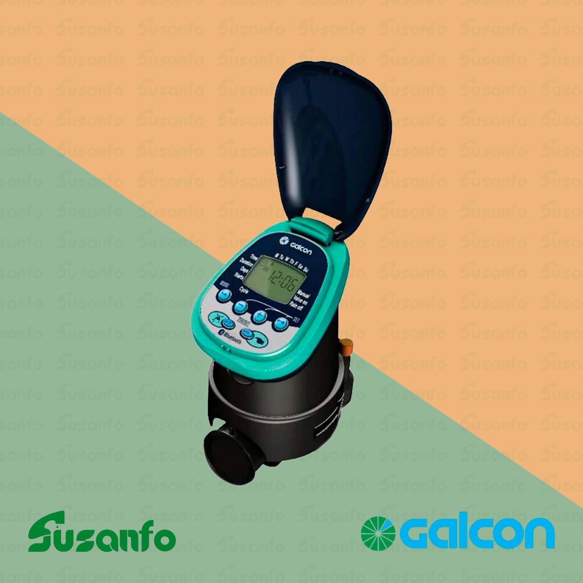 Programador de riego Bluetooth Galcon 7101BT con electroválvula | Control desde App