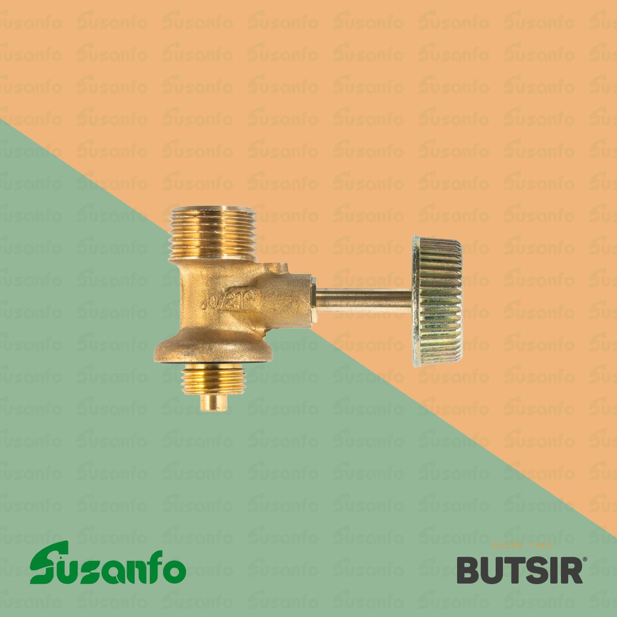 Grifo regulador Butsir 125-C para botella azul REPU0004| salida libre camping gas