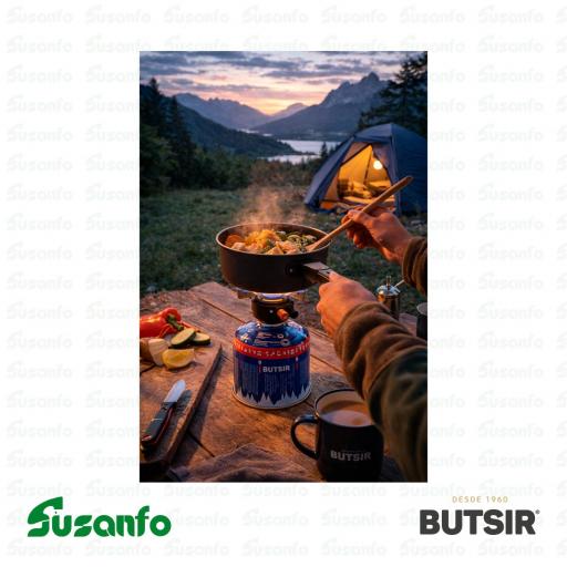 Hornillo gas Butsir Cook B-500 | rosca 7/16 camping y montaña [4]