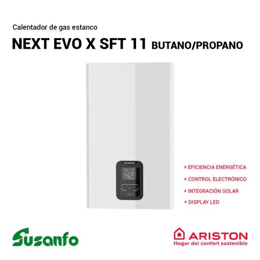Calentador estanco Ariston Next Evo X SFT 11 - Butano/Propano
