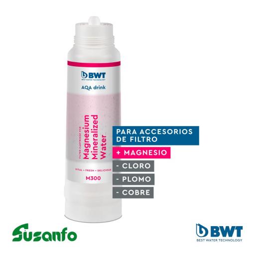 Cartucho BWT AQA M300 Magnesium - Mineralizador con magnesio y filtración 