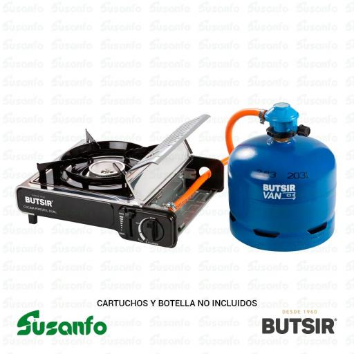 Cocina Butsir MS-2000 DUAL + Kit Regulador Azul – Envío Gratis [3]