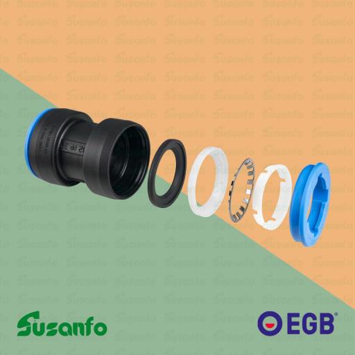 Manguito unión polietileno PUSH FIT - EGB Irriplast [1]
