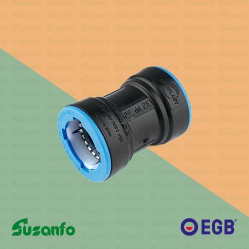 Manguito unión polietileno PUSH FIT - EGB Irriplast