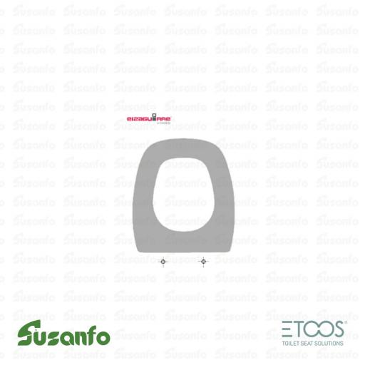 Asiento Inodoro Diana blanco
