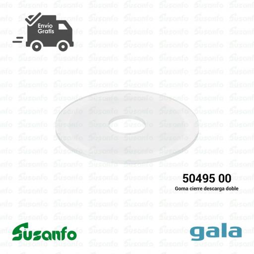 Goma cierre descarga doble ø16x66 Roca-Gala - D1D|D2D|D4D|50492|50355| - 50495 00 ¡Envío gratis!