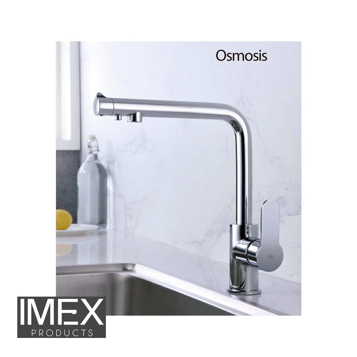 Grifo fregadero osmosis 3 vías Montecarlo IMEX.