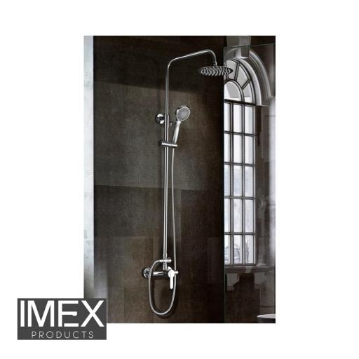Columna de ducha Monomando IMEX ROMA Cromo BDR001 [0]