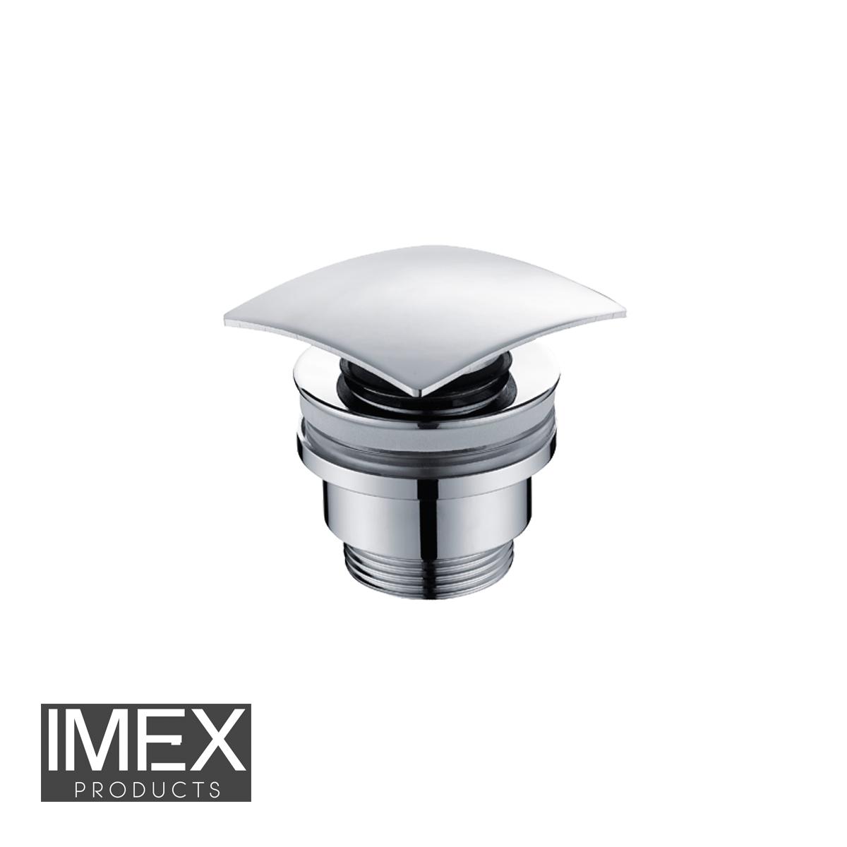 Válvula clic IMEX 1 1/4 plafón cuadrado VCC006