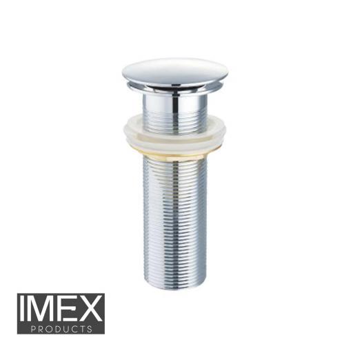Válvula clic IMEX 1 1/4 rosca larga lavabos sobremesa VCC010