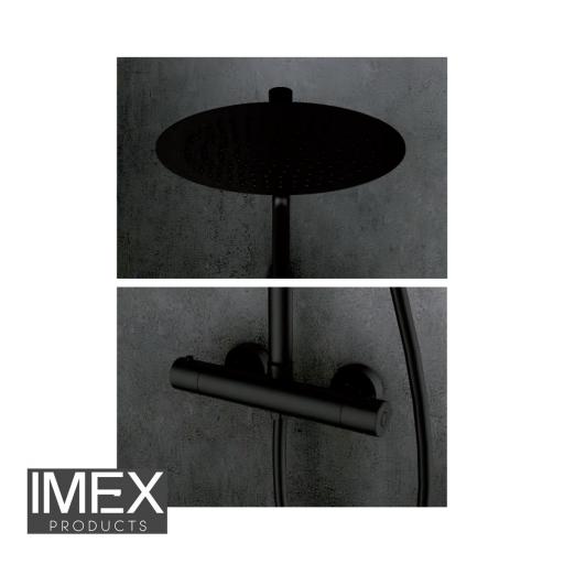Columna de ducha Termostática IMEX Serie Kent BTK017-NG [1]