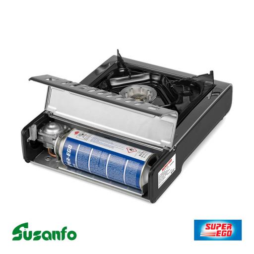 Cocina portátil camping SUPER-EGO Sego-Camp para cartucho B-250/BTN 250 ¡Envío Gratis! [1]