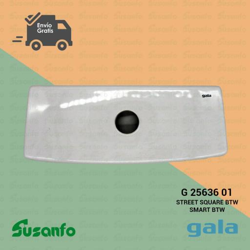 Tapa tanque bajo cerámica Gala Street Square - Gala Smart BTW - 25636 01 [1]