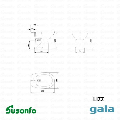 Bidé Gala Lizz - 57360 01 [2]