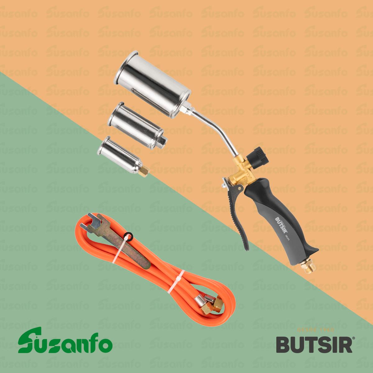 Soplete gas Butsir Kit 108L con manguera y gatillo | potente y versátil
