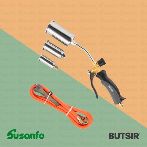 Soplete gas Butsir Kit 108L con manguera y gatillo | potente y versátil [0]