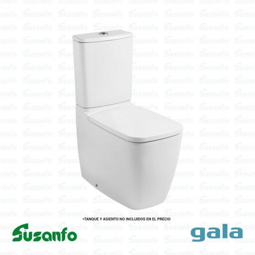 Inodoro Gala EOS G3416001 BTW Compact Salida Dual – Blanco [1]