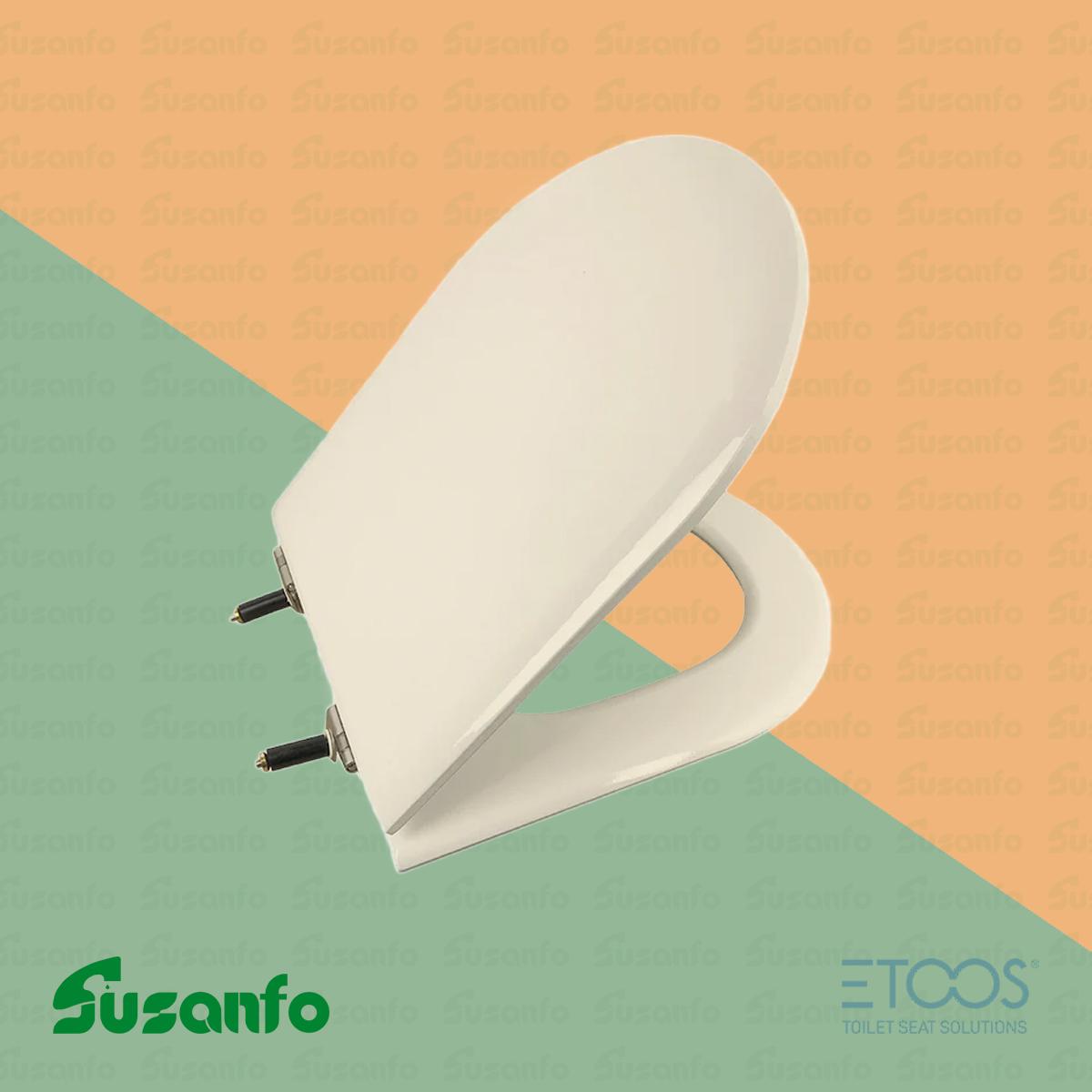 Asiento tapa WC Marina Gala Horizontal color Pergamon | ETOOS 02085013