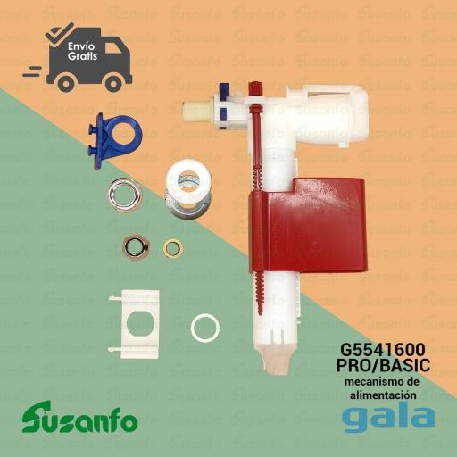 Mecanismo alimentación cisterna empotrada Gala PRO / BASIC compatible Roca Duplo – Ref. G5541600