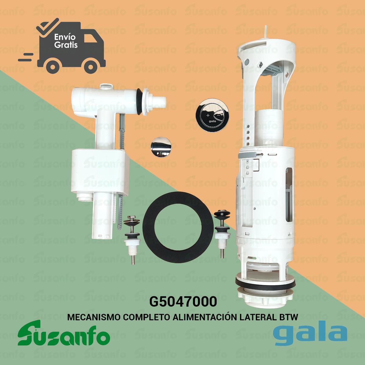 Mecanismo completo cisterna BTW Gala / Roca alimentación lateral con doble descarga D8 – G5047000