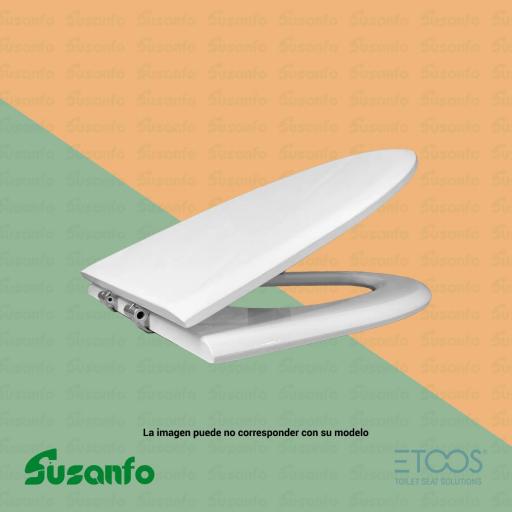 Asiento tapa WC NIZA Noken Blanco – ETOOS a medida | Repuesto 02421108