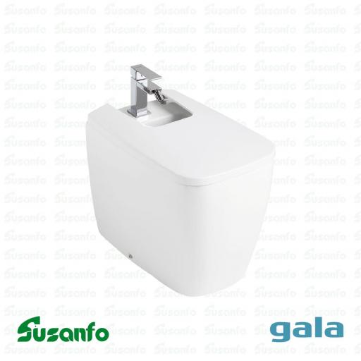 Tapa de bidé Gala EOS G5131601 – Recambio original blanco brillo [3]