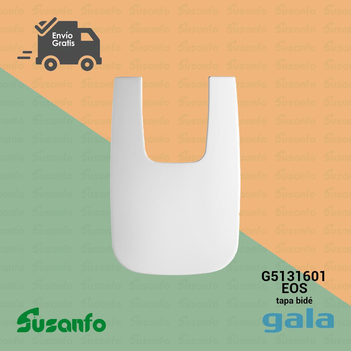 Tapa de bidé Gala EOS G5131601 – Recambio original blanco brillo