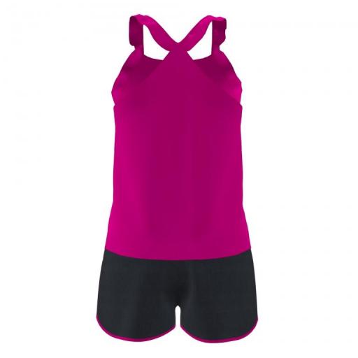 Conjunto Ñora Fucsia-Negro Niña  [3]