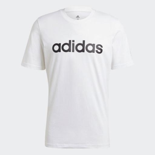 CAMISETA ESSENTIALS LINEAR WHITE 