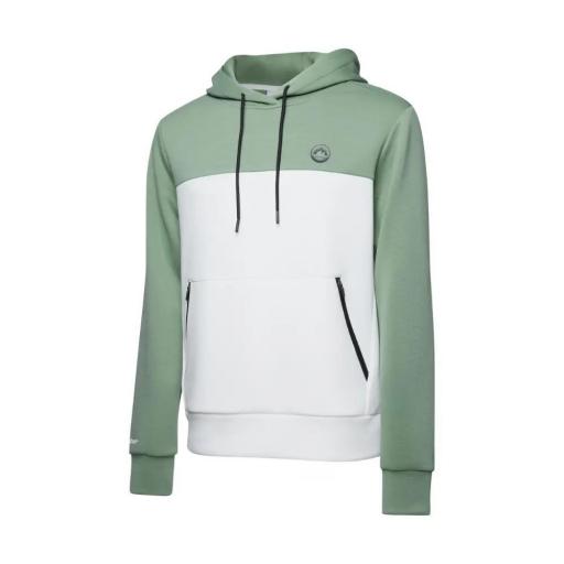 Sudadera de hombre Serene verde kaki J´HAYBER