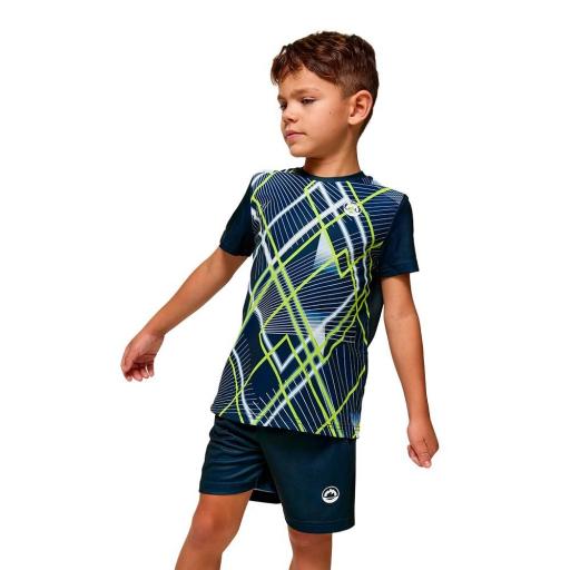Conjunto de niño Match Azul Marino