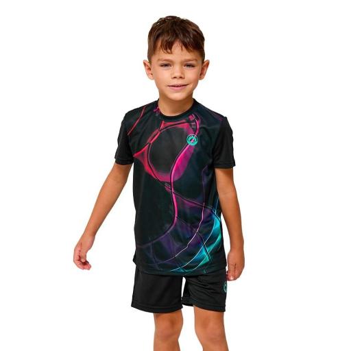 Conjunto de niño shot negro 