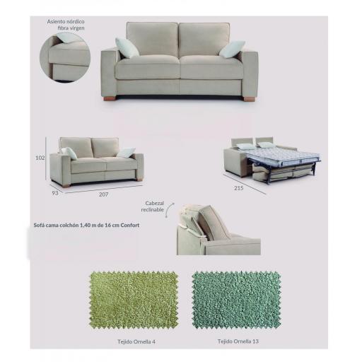 Sofa Cama apertura Italiana 