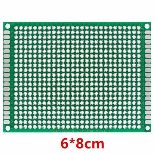 Placa pcb topos doble cara