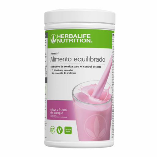 Batidos Fórmula 1 Frutos del Bosque 550g