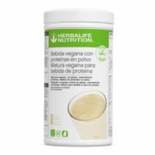 Bebida vegana con proteinasa en polvo- 20 raciones vainilla