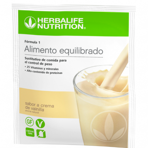 Fórmula 1 Crema de Vainilla Sobres (7u.)