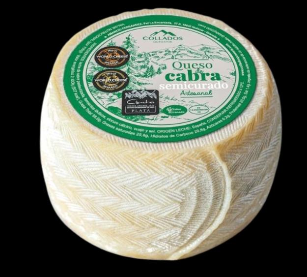Queso De Cabra Semicurado Artesanal Collados 400g aprox.