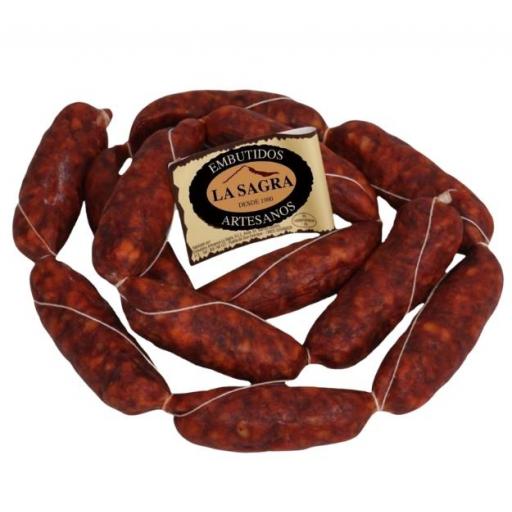 CHORIZOS EN RISTRA DULCES O PICANTES 1kg.